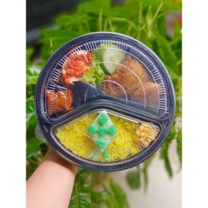 Mika Bento Bulat + Sendok 2in1
