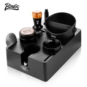 BINCOO ชุดฐานที่อัดกาแฟเครื่องชงกาแฟแบบพกพาเครื่องชงกาแฟเอสเพรสโซ่อุปกรณ์เครื่องใช้ชุดถ้วยกาแฟ51มม./58มม.