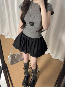 SUHUIQIAN | Slimming High-Waist Pom-Pom Short Pants