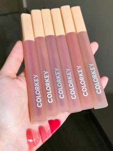Colorkey Lip Glaze Water Mist Pure Essence P307 Moisturizing Non-Stick Cup Matte Finish O316 Lipstick Colorkey Lip Gloss