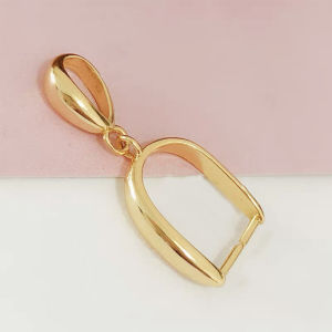 ตะขอเกี่ยวสร้อยคอทองคำกระเป๋า18K ตะขอเกี่ยวตัวเชื่อมต่ออุปกรณ์เสริมตะขอเกี่ยวหยกเขียวหยกตะขอเกี่ยวเมล็ดทานตะวันตะขอเกี่ยวจี้