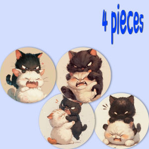 4-piece set - Wooden Table Mat Non-slip & Heat-resistant Tabletop Protection Dining Table Decor Restaurant Gift