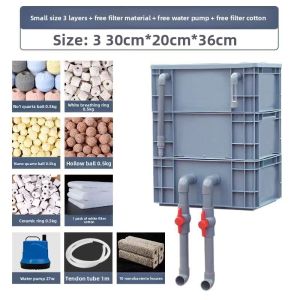 NAICHONG | DIY Triple-Function Water Circulation Filter