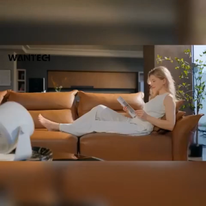 【SG Stock】Portable Fan Desktop Fan USB Rechargeable Desktop Air Circulation Fan LED Display Desktop Fan