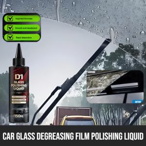 Car Glass Degreasing Film Polishing Liquid Car Glass Oil Film Remover Auto Glass Bright Coating Plating Strong Anti Fog
