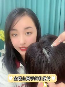 7*9/9*9cm-25cmที่คลุมผมปลอมด้านบนผมสีดำและมอคค่าสีน้ำตาลเส้นผมมนุษย์. 100% ชิ้นระบายอากาศผมสีขาวและวิกน้ำหนักเบาเพิ่มวอลลุ่มผมสำหรับผู้หญิง