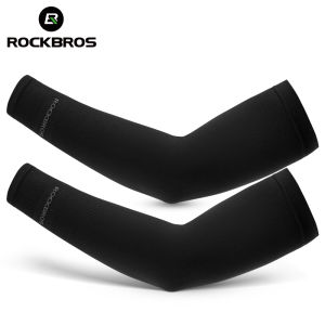 ROCKBROS Ice Silk Tay Xe Đạp Cho Nam Mùa Hè Thoáng Khí Bảo Vệ Tia UV Đi Xe Đạp Cánh Tay Có MTB Xe Đạp Đường Bộ Tấm Che Nắng Thể Thao