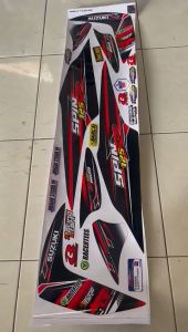 (COD) SPIN 125 STICKER STRIPING MOTOR SUZUKI SPIN 125 IP.05 STRIPING VARIASI RACING BISA CUSTOM