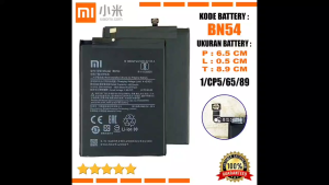 Baterai Battery Original BN54 / BN-54 Compatible Hp Xiaomi Redmi 9 / Note 9 / Redmi 10X / Redmi 10x Pro