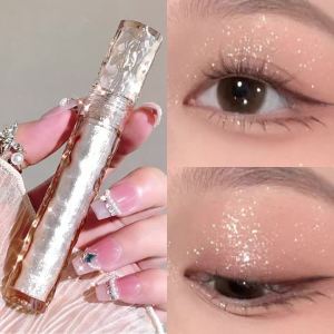 Halloween Glitter Eyeshadow Liquid - Glossy glitter long-lasting singlecolor tiny sparkling shimmer eyeshadow for festive makeup