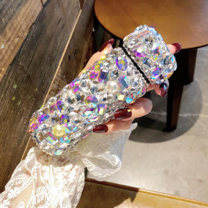 High-End Diamond Insulated Mug Mini Pocket Cup All Diamond Womens High Aesthetic Value New 2025 Gift Box Small Gift