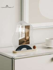 Nori Living Room Photo Frame Decoration Hallway Clock For Home Alarm Clock Decoration Creative Desktop Desk Clock Display