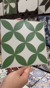 Gạch bông men 20x20 mang đến không gian vô cùng độc đáo mới lạ độ bền cao hàng sẵn kho dễ thi công chịu lực tốt ốp lát nhà hàng khách sạn ban công nội thất khu tiểu cảnh văn phòng