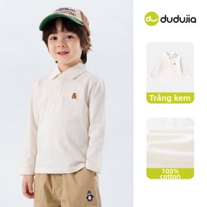 DUDUJIA | Áo Dài Tay Bé Trai Cotton