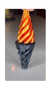 Mainan Fidget sprial cone twist atau imposible cone