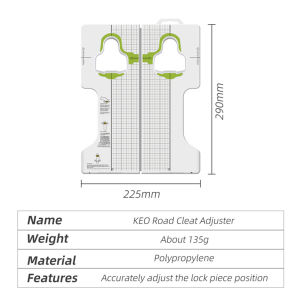 1Piece Bicycle Pedal Cleats Adjustment Tool Road Bike Self Locking Pedal Cleat Tool For SPD For KEO Cycling Locking Shoes Cleat