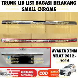 Trunk Lid Avanza Xenia Veloz 2012 2014 List Bagasi Belakang Small Cover Chrome