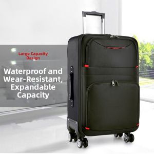 JIFANPAUL | Large Capacity Business Travel Suitcase with Lock and Swivel Wheels