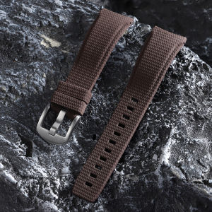 Curved End FKM Rubber Watch Strap Quick Release Band for Omega for Rolex for Seiko for Longines for Tissot Bracelet 20mm 21/22mm