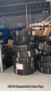 Ecopipe PE 1/2‘’  3/4 ‘’ 1‘’ PVC HDPE COMMERCIAL HOSE PIPE SDR  black 75 meters water pipe 1 ROL