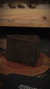 Coppo Dompet Pria Handmade Bifold Wallet Kulit Sapi Premium Crazyhorse Type DH03DB