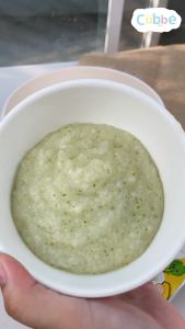 Cubbe ข้าวตุ๋น คิ้วบ์ สำหรับ 6เดือน+ ข้าวผสมผัก ผลไม้ ครบจบใน1ซอง ใหม่ ชงร้อน สำหรับ 8เดือน+ มีฮาลาล