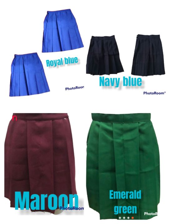 Skirt school uniform(my size chart sa picture)