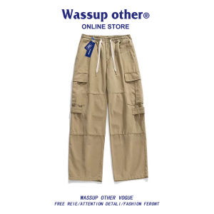 Japanese Style Wide Leg Workwear Pants