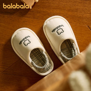 Barbarbar Childrens Linen Slippers Cotton Linen Home Use Spring Autumn Baby Girls Boys Toddler Slippers Breathable EVA Foam Sole