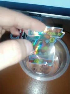 Sticker Hologram Premium Kata-kata Viral Racing - isi 10 pcs