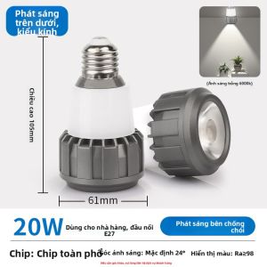 WANLIYANG | Đèn LED Điều Chỉnh E27 Vít Trụ