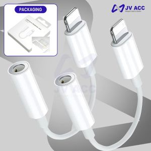 8 PIN JACK AUDIO TO JACK 3.5MM UNIVERSAL UNTUK IPHONE 7/8/X/XR/XSMAX/11/12/13/14 PROMAX