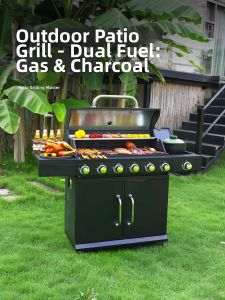 KSO | Outdoor Large Gas Grill Stainless Steel
