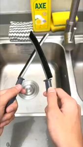 [HCM] Bộ 2 Bàn Chải Vệ Sinh Khe Hở Đa Năng Cọ Vệ Sinh Khe Nhà Tắm Khe Cửa Nhà Bếp Nhỏ Gọn Tiện Lợi-Hesede