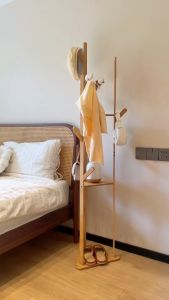 Kệ Cây Treo Quần Áo Nhập Khẩu Cao Cấp INS 25 Giá Treo Gỗ Tự Nhiên Chống Ẩm Nước Dễ Dàng Lau Chùi Vệ Sinh