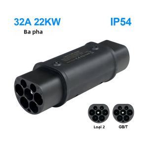 Bộ Chuyển Đổi Sạc Xe Điện Isigma 32A 22KW Type 2 Sang GBT Dành Cho Xe Điện Bộ Chuyển Đổi Sạc Tại Nhà Sản Xuất Tại Trung Quốc Đạt Tiêu Chuẩn IP54