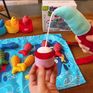 Đồ Chơi Câu Cá Bằng Vải  An Toàn Cho Bé Giúp Phát Triển Kỹ Năng Vận Động ! ChunChinToyKingDom