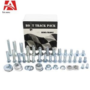 ชุดสกรูและอุปกรณ์ยึดพลาสติกสำหรับรถมอเตอร์ครอส สำหรับ Suzuki RM125 250 RMZ250 RMZ450 RM RMZ DRZ อะไหล่ยูนิเวอร์แซล ปี 2001-2025