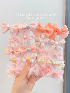 Bow Hair Clips Flower Baby Princess Childrens Hair Accessories