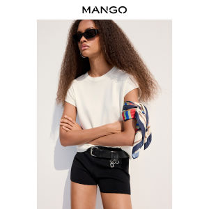 Mango | Boho Style Short Sleeve Loose Knit Sweater