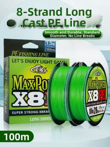 JUQINWANG | Braided PE Fishing Line 8 Strands