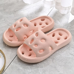 MONLEYTA | Super Anti-Slip Bath Slippers Womens Indoor Home Shower Summer New Style Hollow Out Drainage Couples EVA Couples Slippers