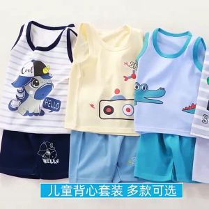 0-2Thn Pakaian Bayi Oblong Pakaian Anak Oblong Baju Anak Tanpa Lengan Baju Bayi Laki Laki Perempuan