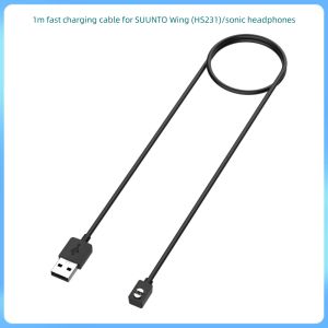 2PCS/lot 1m fast Charging Cable for Headphones SUUNTO Wing /sonic with Magnetic