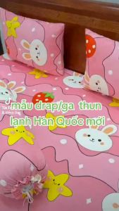 Drap/ga lẻ thun lạnh Hàn Quốc KHÔNG ÁO GỐI đủ size