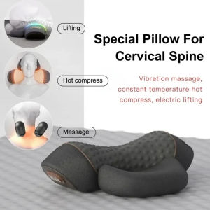 Neck Stretcher Cervical Neck Traction Device Neck Pillows for Pain Relief Sleeping Memory Foam Neck Pillow Neck Support Pillow Spine Alignment Relax Gifts for Bed