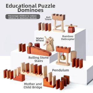 Educational Wooden Building Blocks Toy