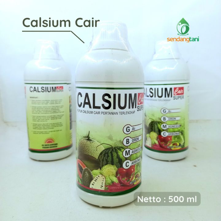Pupuk CALSIUM Cair SUPER 500 ml Spesialis Kalsium Magnesium Boron GA3 Kualitas Premium