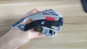 SHIMANO Tourney FD-TY500 FD-TX50 6 7 8 speed Mountain Bike Clamp-On Front Derailleur 34.9mm