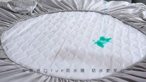 100% Waterproof Mattress Protector Cover Bed Topper Single/Queen/King Mattress Pad Fitted Bed Sheet Cover